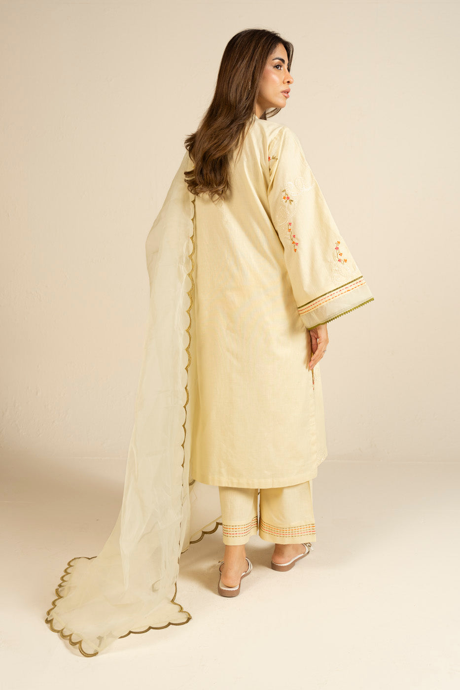 RTW | SHIRT, TROUSER & DUPATTA view 4