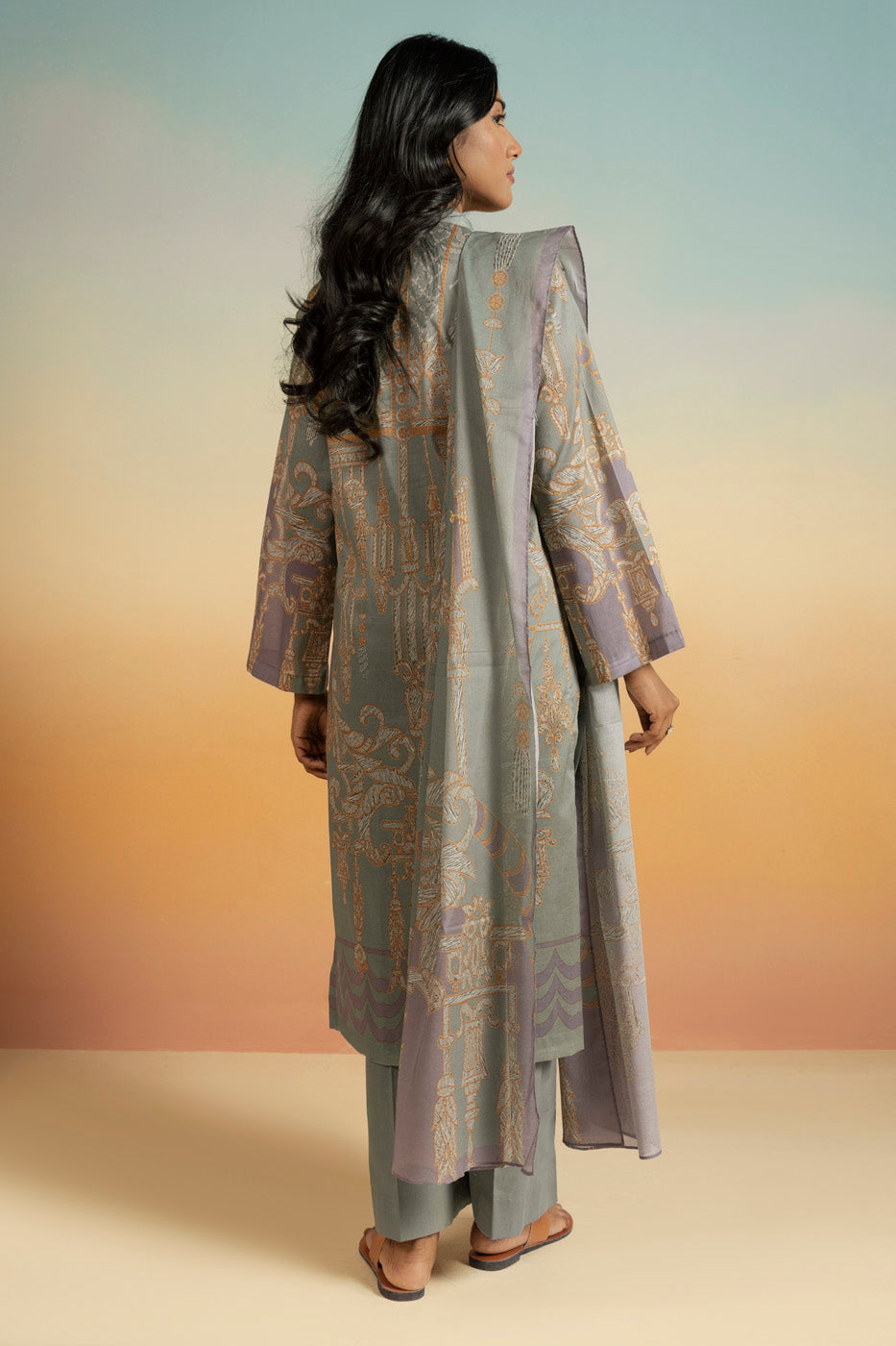 RTS  | SHIRT, TROUSER & DUPATTA view 4