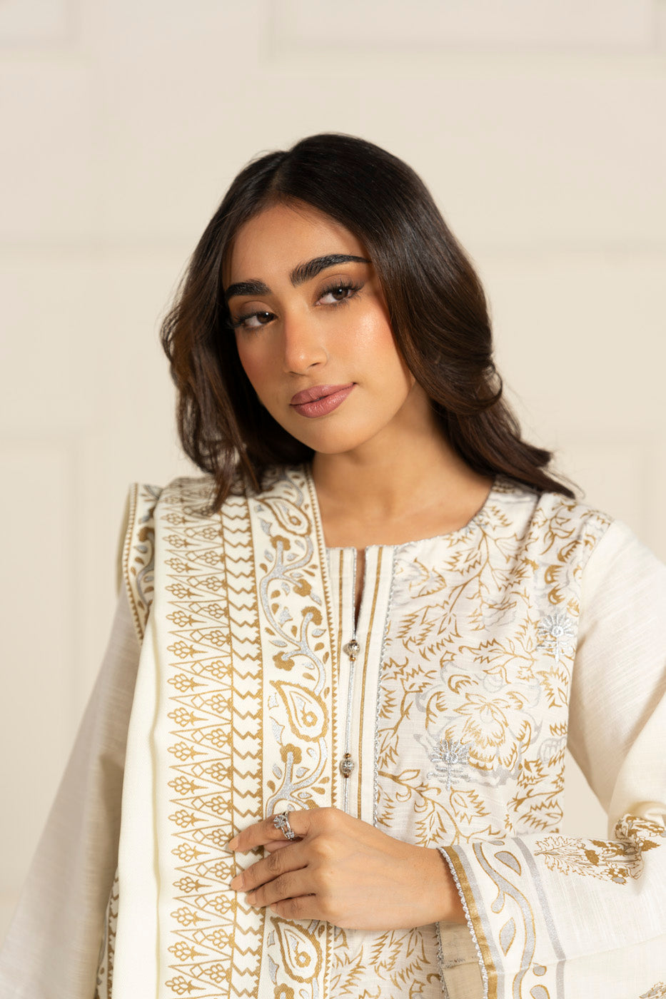 RTW | SHIRT, TROUSER & DUPATTA view 3