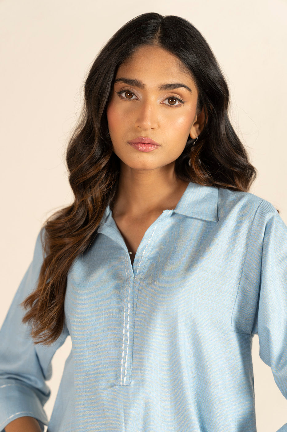 RTW | SHIRT & BOOTCUT PANTS view 3