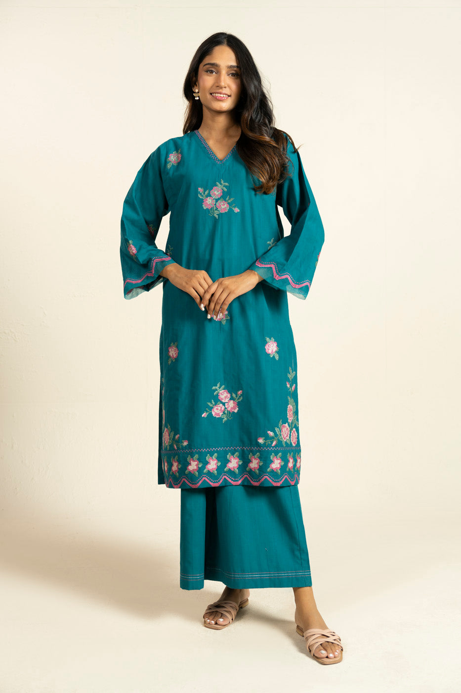 RTW | SHIRT, CULOTTE & DUPATTA view 4