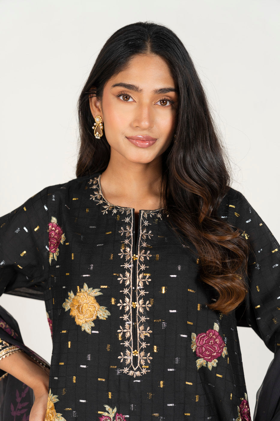 RTW | SHIRT, TROUSER & DUPATTA view 3