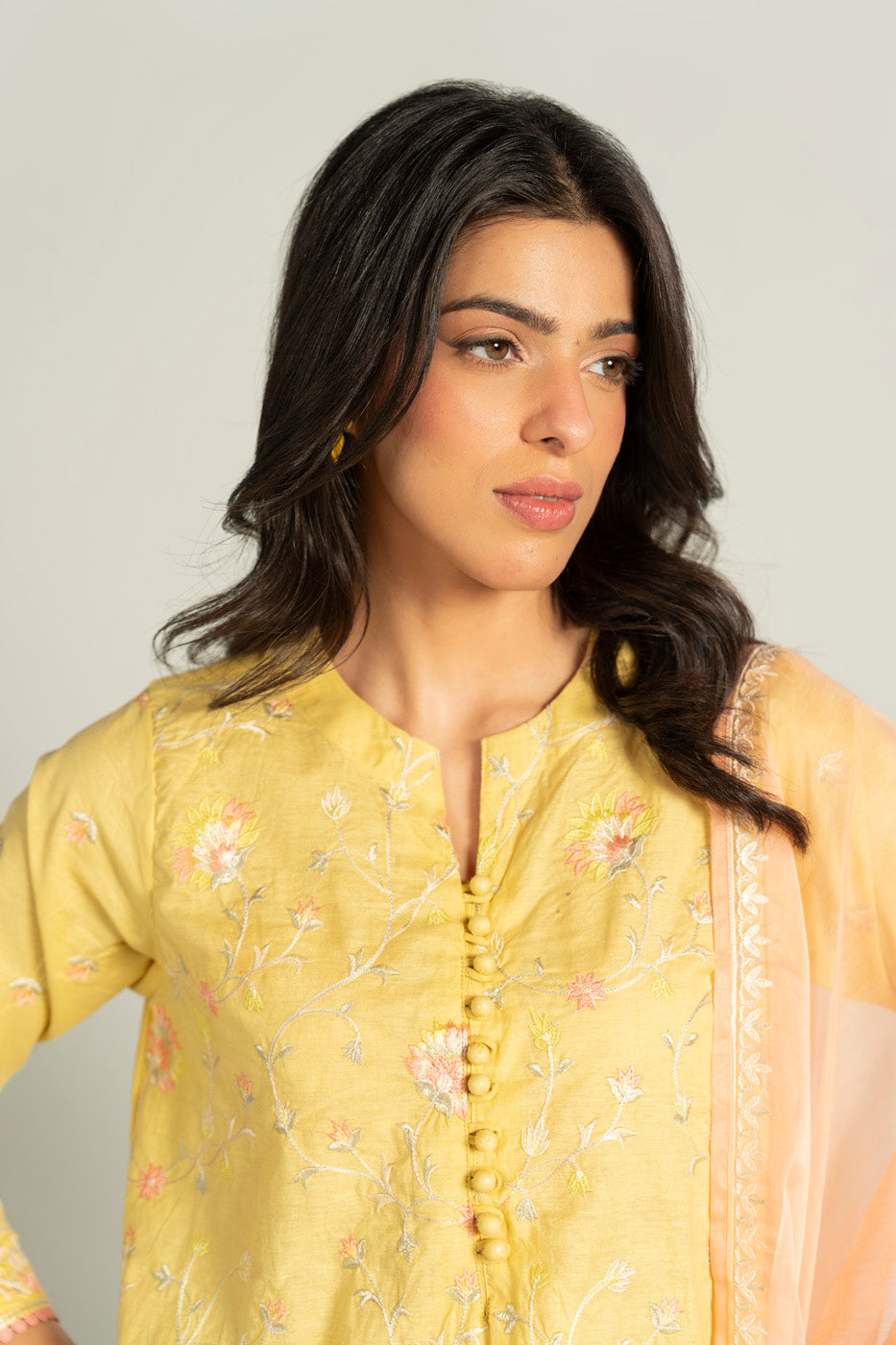 RTW | SHIRT, CULOTTE & DUPATTA view 3
