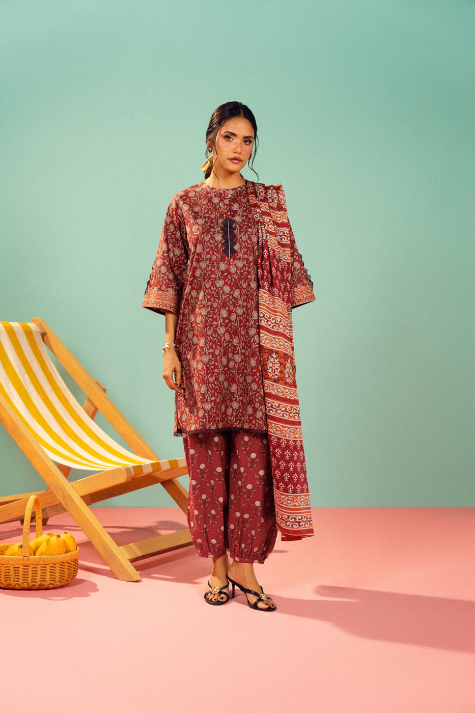 RTS | SHIRT, TROUSER & DUPATTA