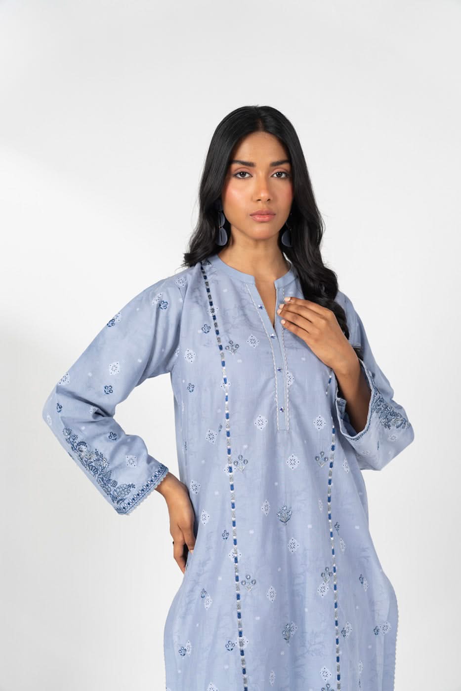 RTW | SHIRT, TROUSER & DUPATTA view 3