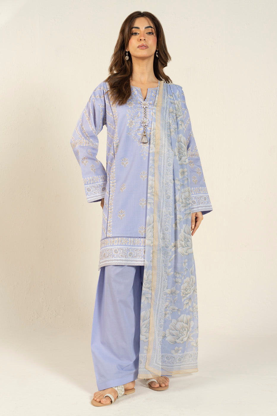 RTS | SHIRT, TROUSER & DUPATTA