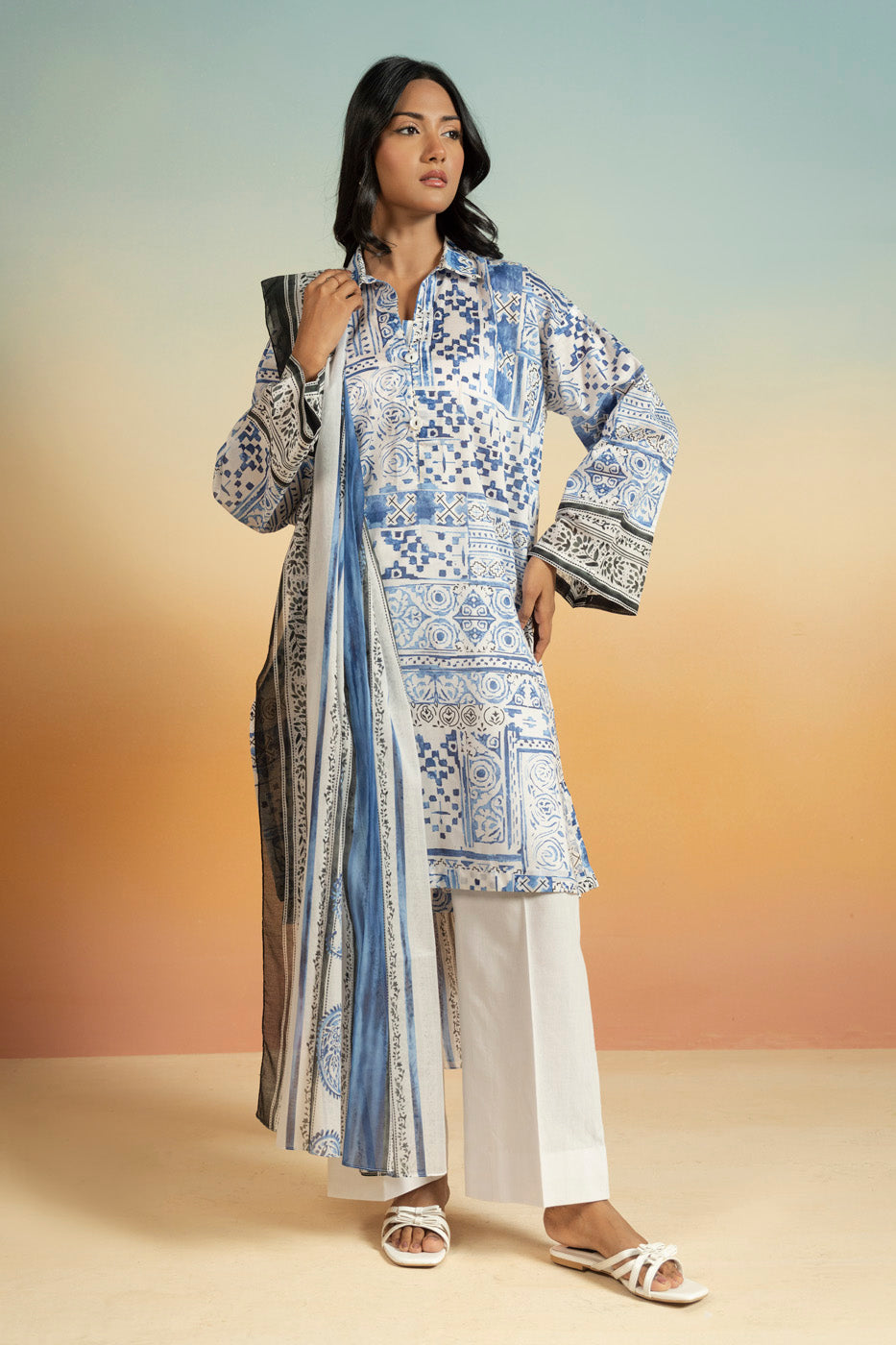 RTS  | SHIRT, TROUSER & DUPATTA