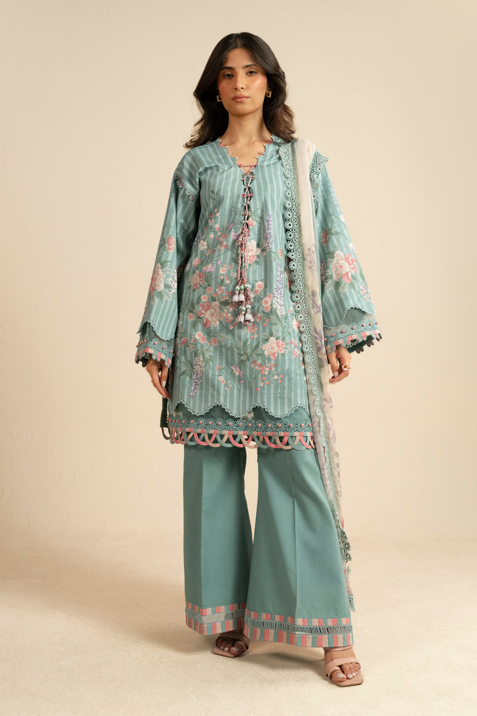 RTS | SHIRT, TROUSER & DUPATTA