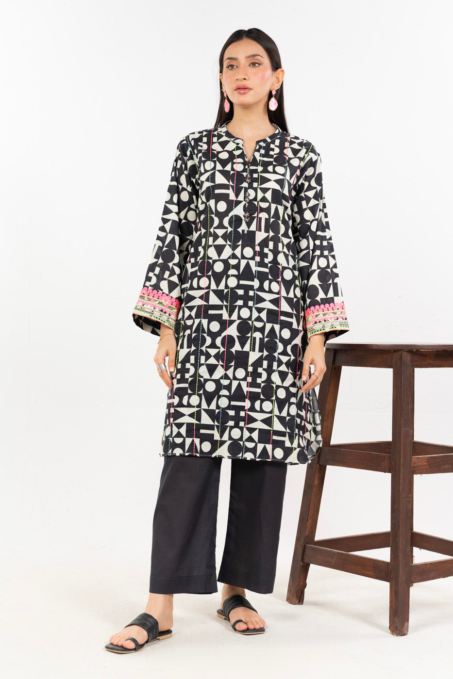 RTW | SHIRT, TROUSER & DUPATTA view 4