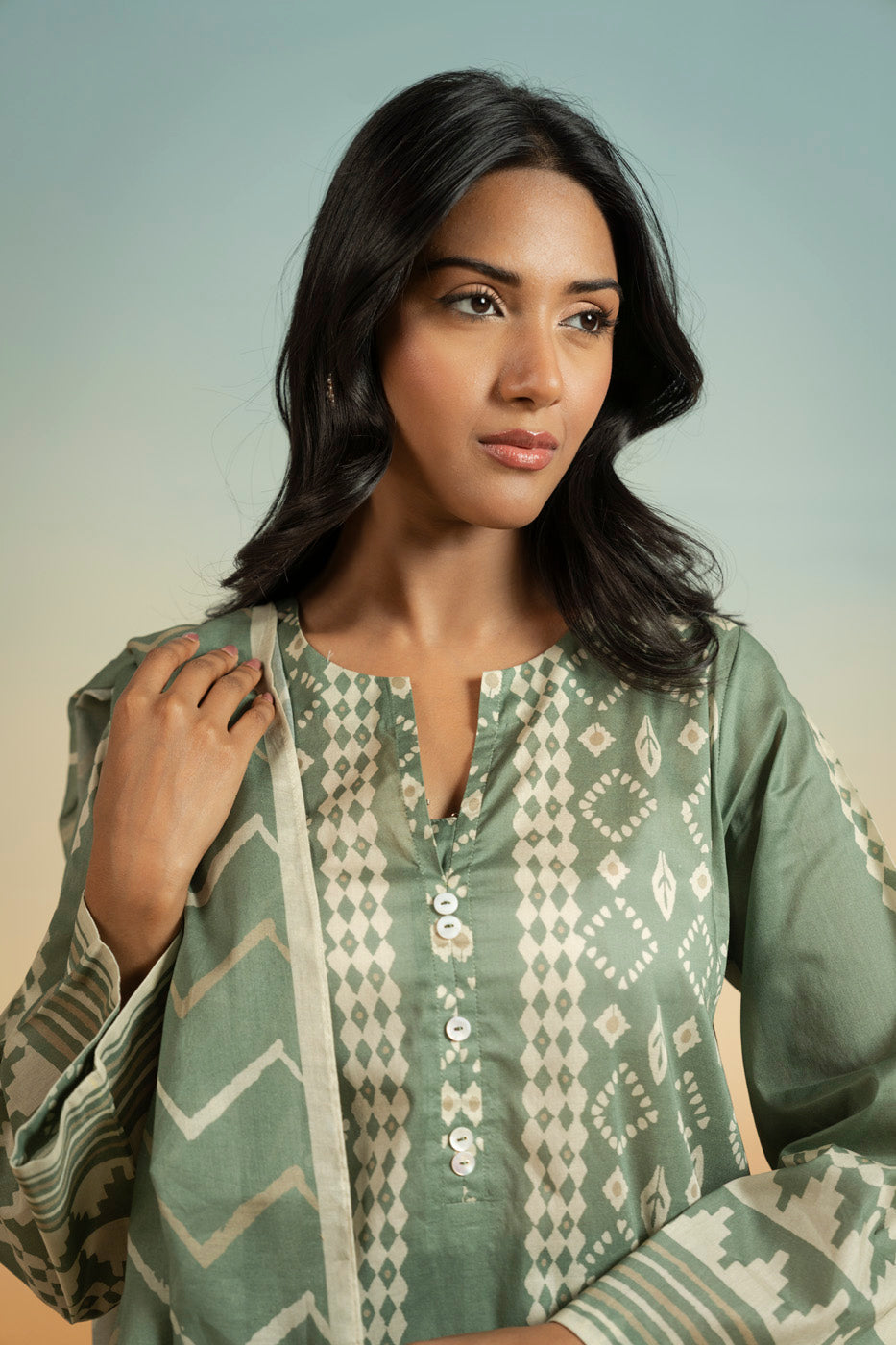 RTS  | SHIRT, TROUSER & DUPATTA alternate view