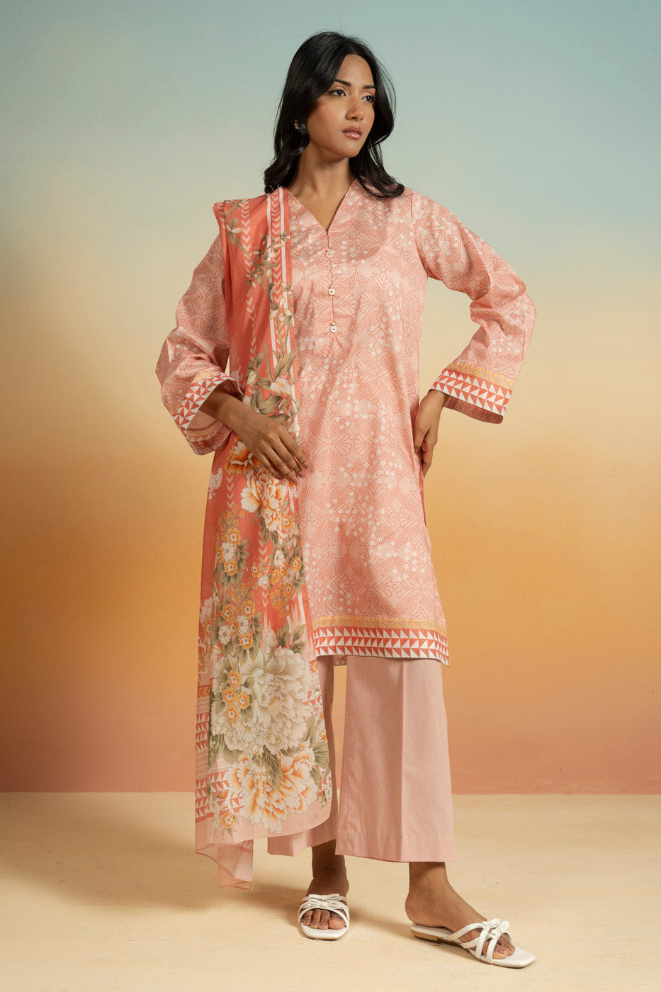 RTS  | SHIRT, TROUSER & DUPATTA