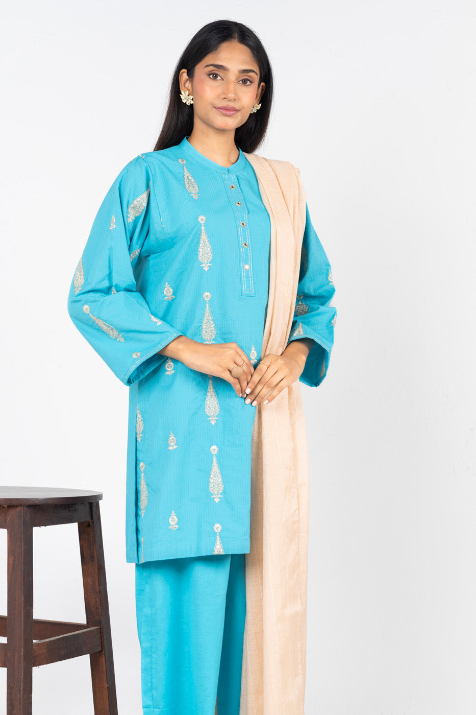 RTW | SHIRT, CULOTTE & DUPATTA alternate view