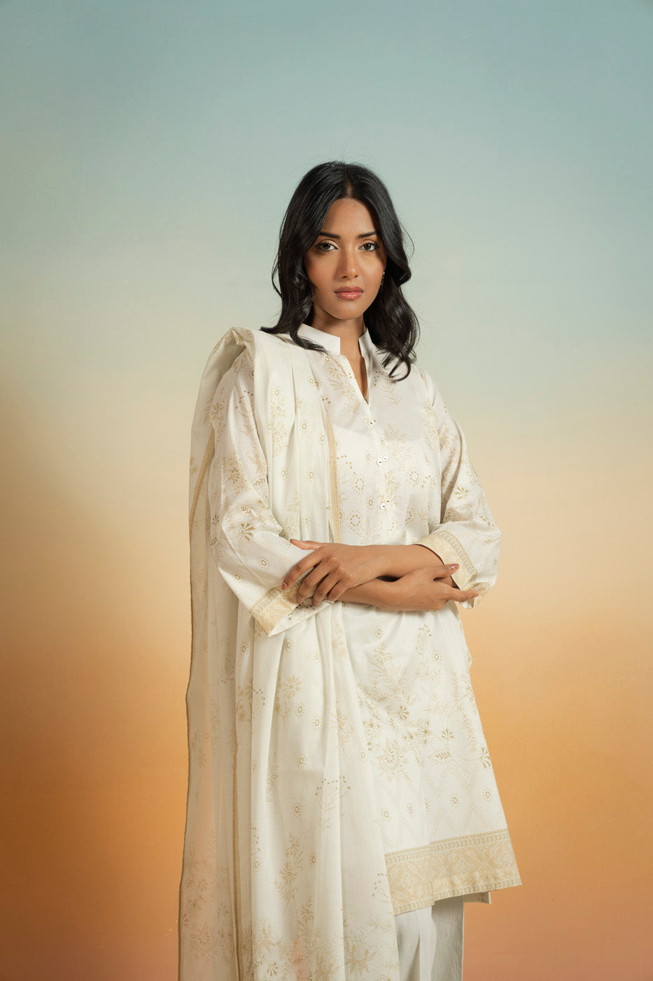 RTS  | SHIRT, TROUSER & DUPATTA alternate view