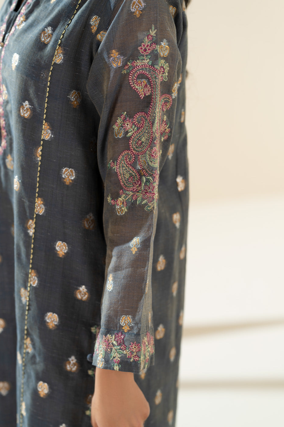 RTW | SHIRT, TROUSER & DUPATTA view 4