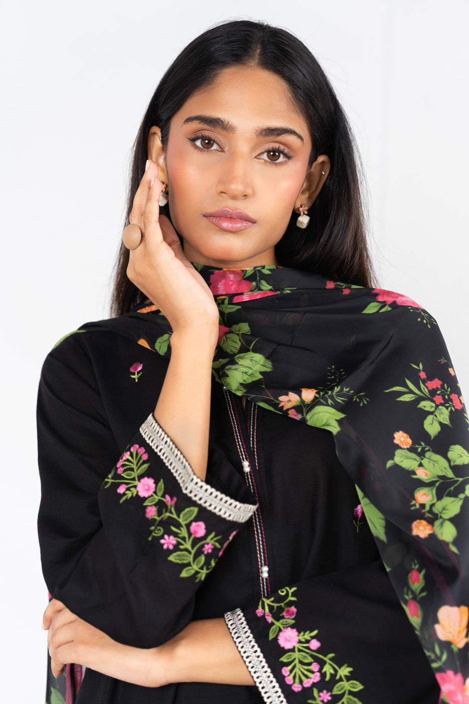 RTW | SHIRT, CULOTTE & DUPATTA view 3