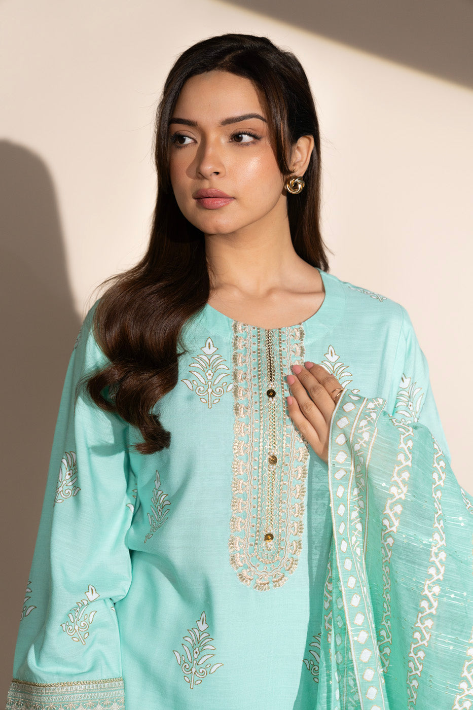 RTW  | SHIRT, CULOTTE & DUPATTA view 3