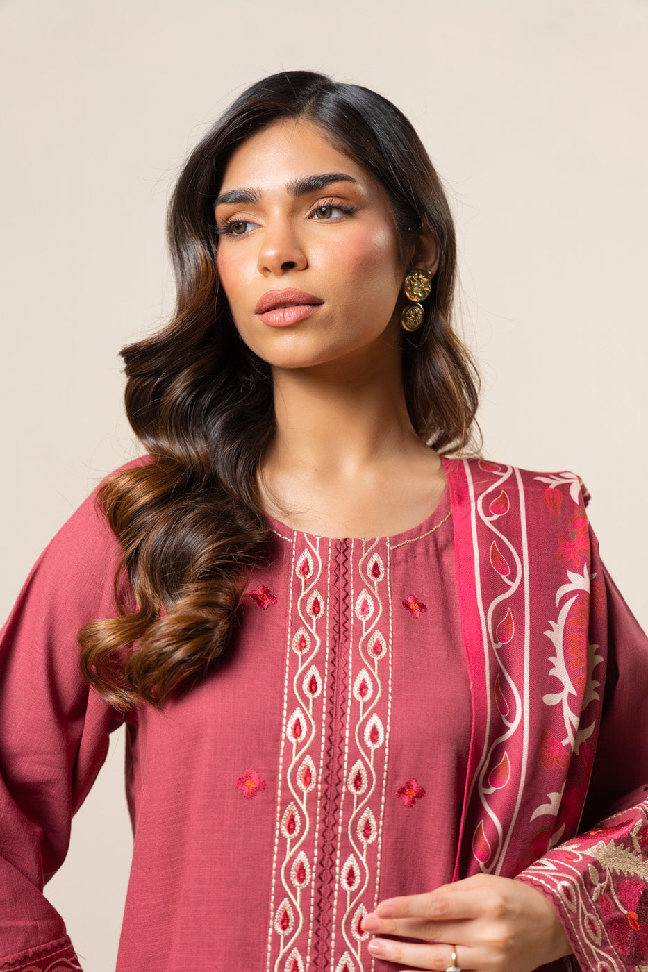 RTW | SHIRT, CULOTTE & DUPATTA view 3