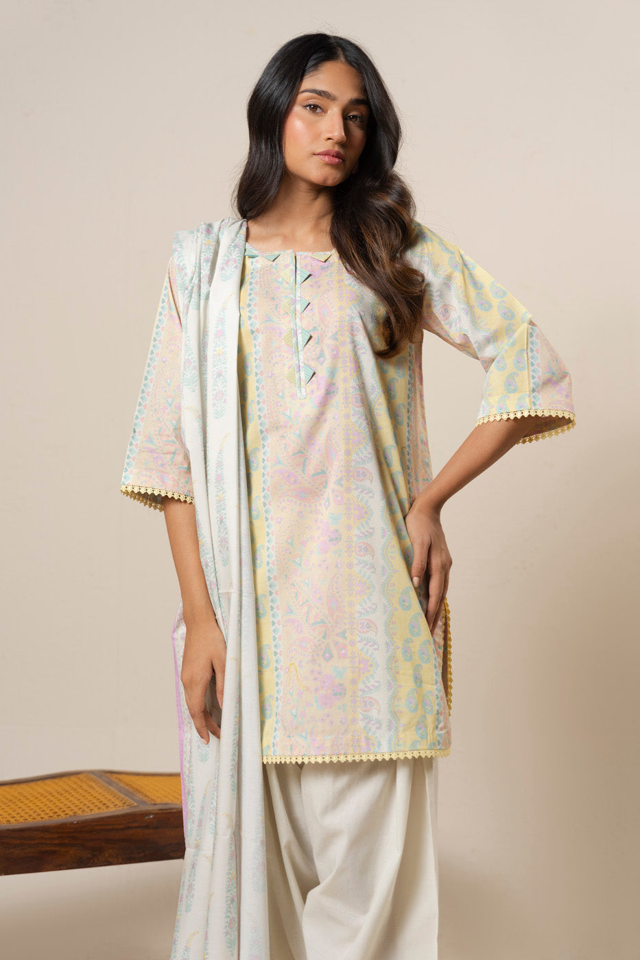 RTS | SHIRT & DUPATTA alternate view