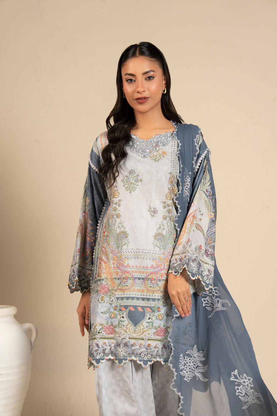 RTS  | SHIRT, TROUSER & DUPATTA alternate view