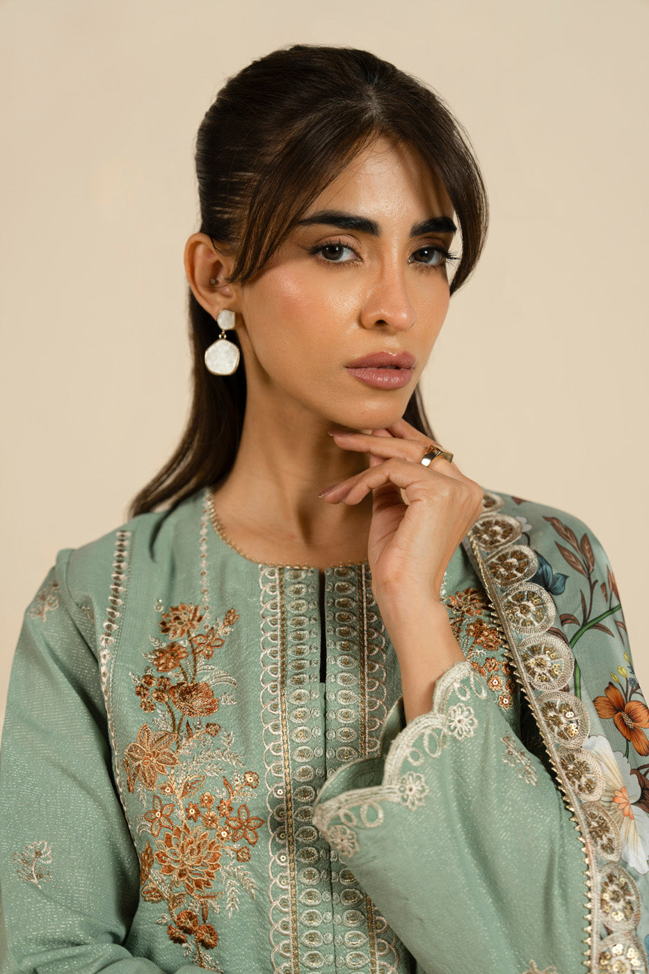 RTS  | SHIRT, TOUSER & DUPATTA view 3