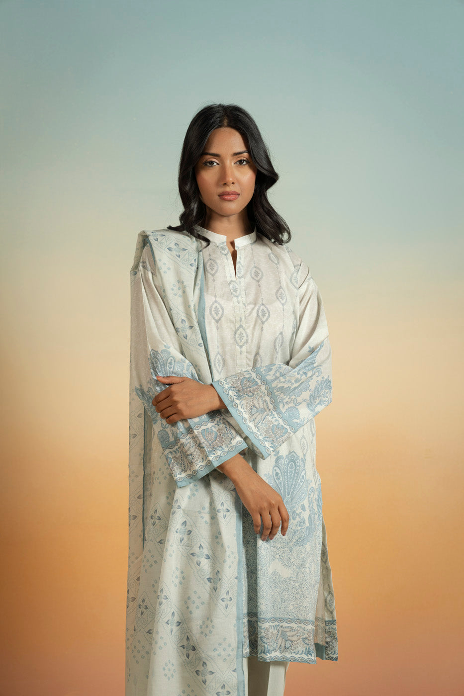 RTS  | SHIRT, TROUSER & DUPATTA alternate view