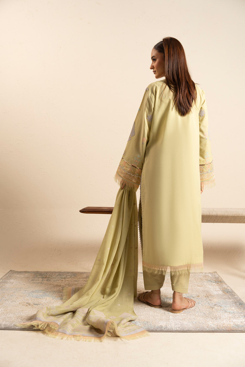 RTS  | SHIRT, TROUSER & DUPATTA view 4
