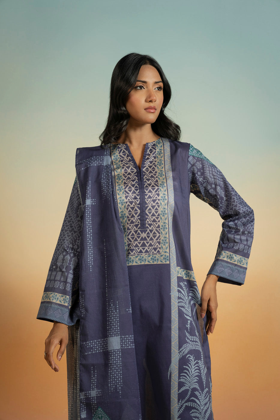 RTS  | SHIRT, TROUSER & DUPATTA alternate view