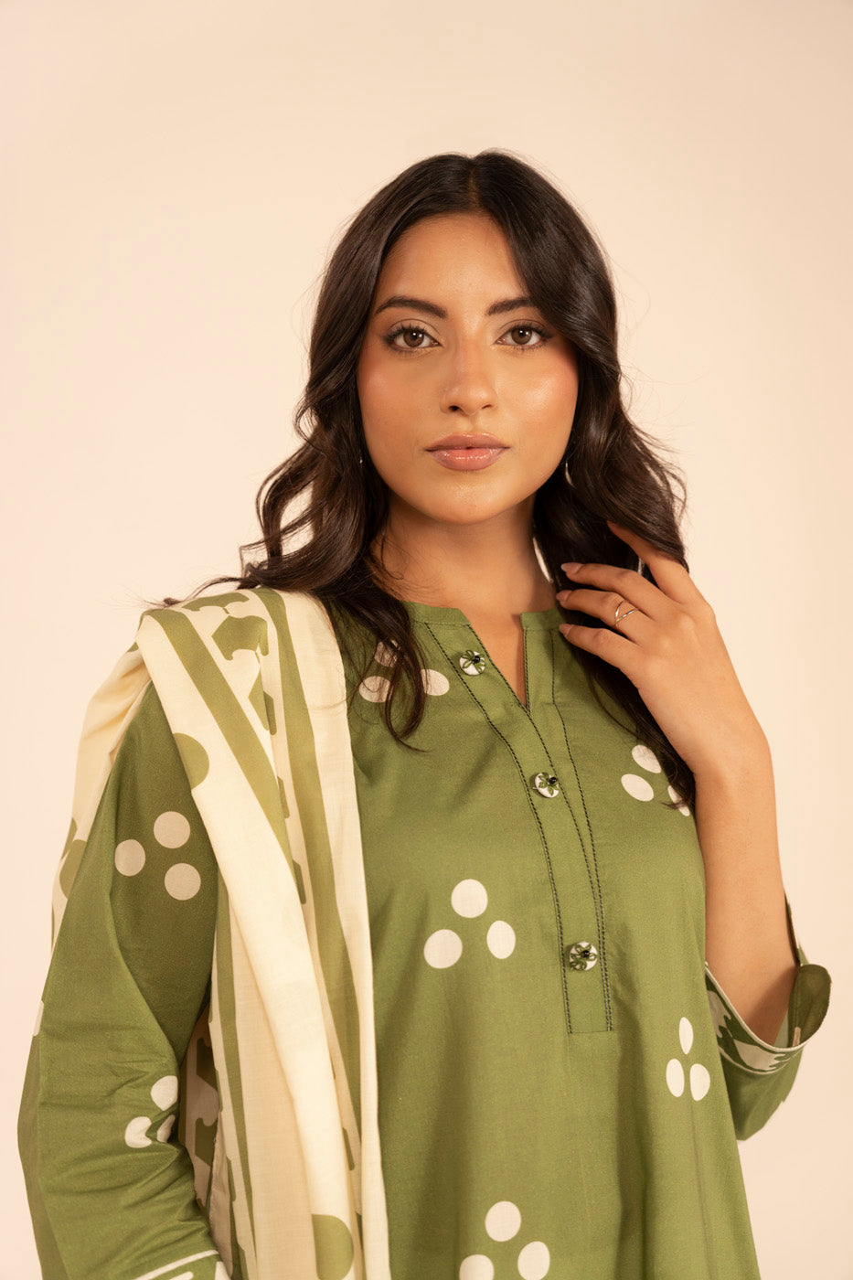 RTW | SHIRT, CULOTTES & DUPATTA view 3