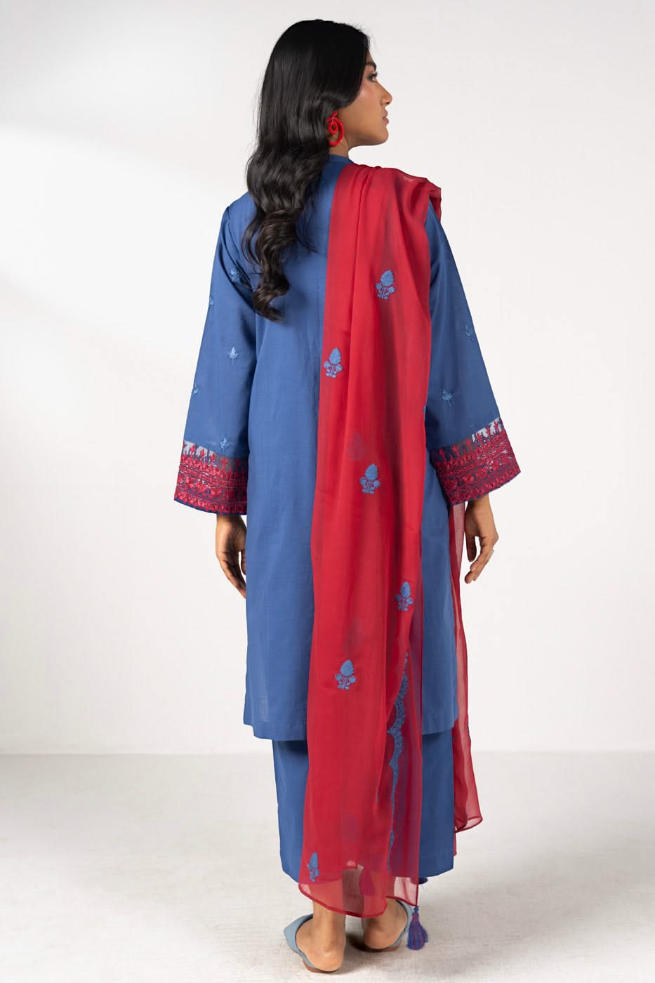 RTW | SHIRT, TROUSER & DUPATTA view 4