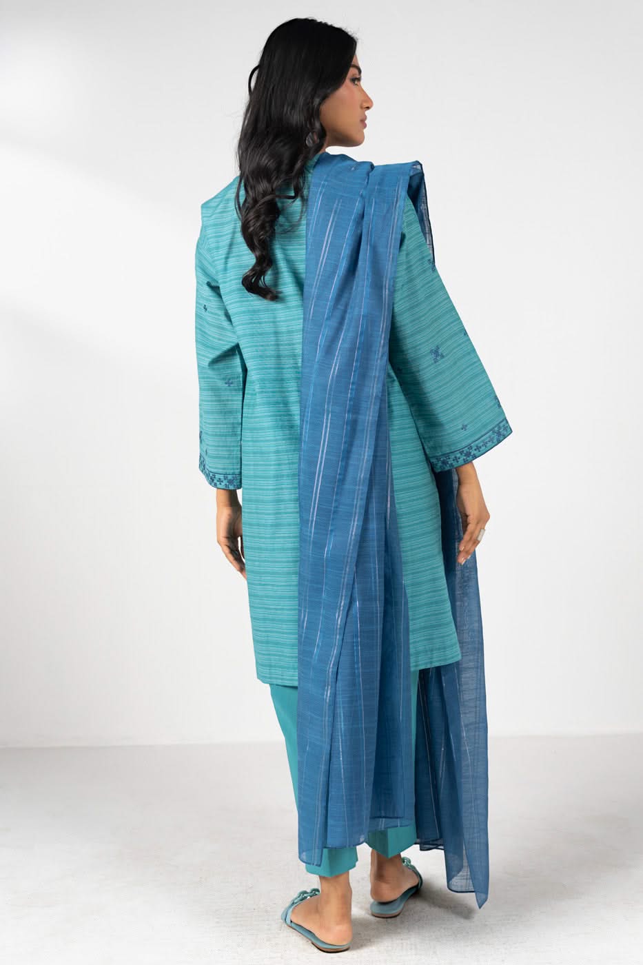 RTW | SHIRT & DUPATTA view 4