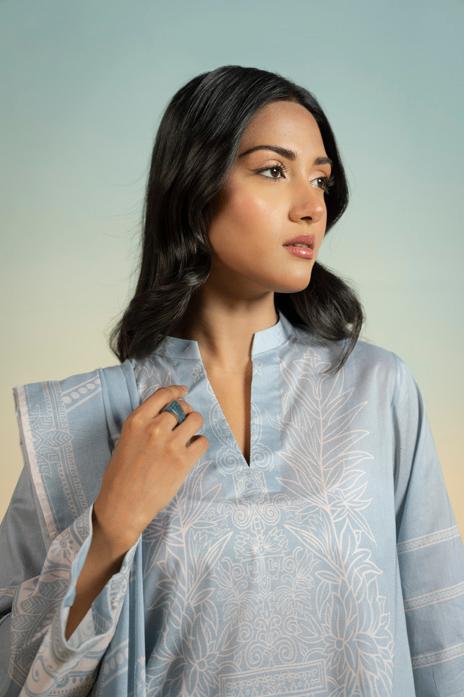 RTS  | SHIRT, TROUSER & DUPATTA view 3