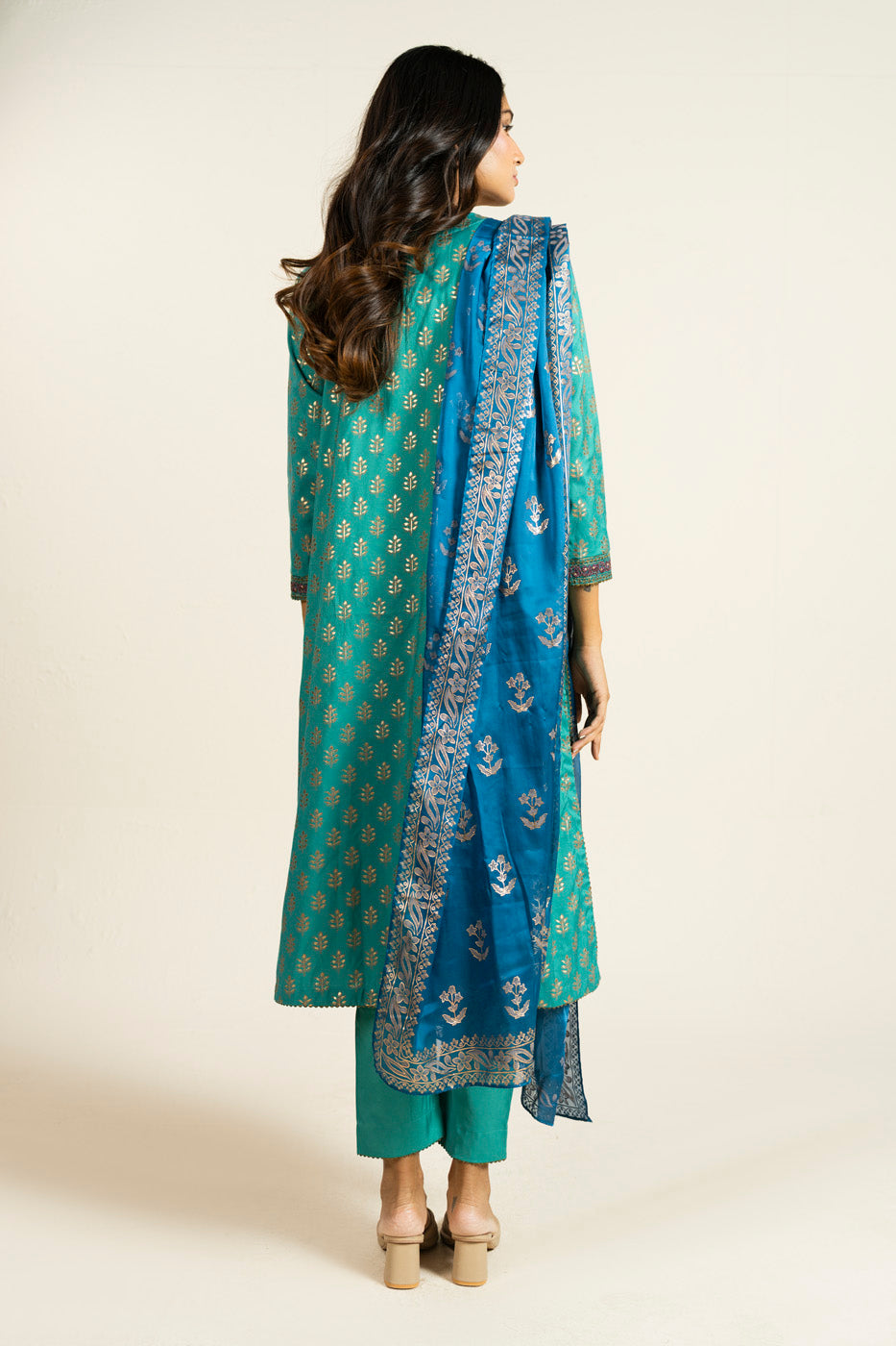 RTW | SHIRT, TROUSER & DUPATTA view 4