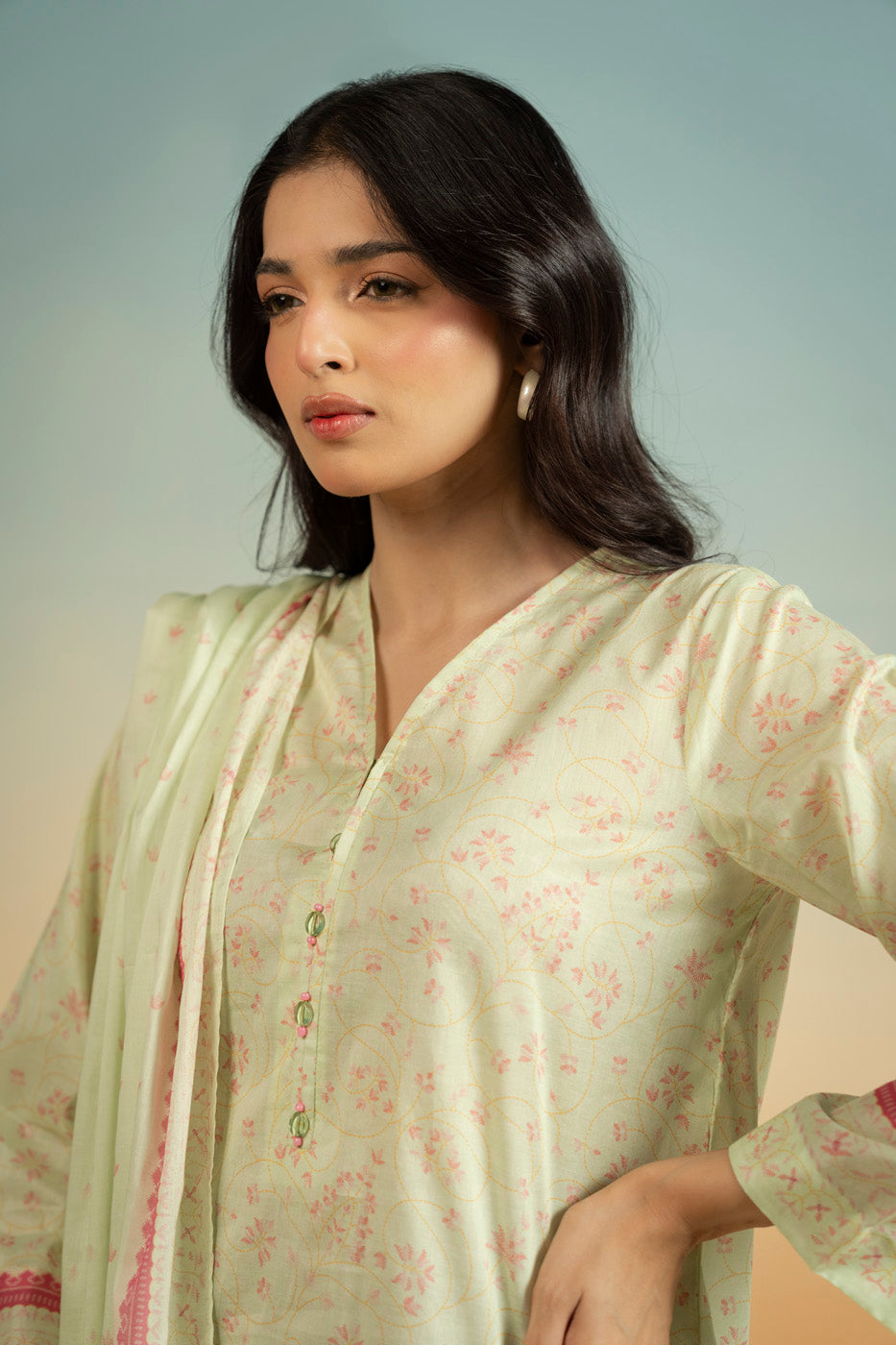 RTS  | SHIRT, TROUSER & DUPATTA view 3