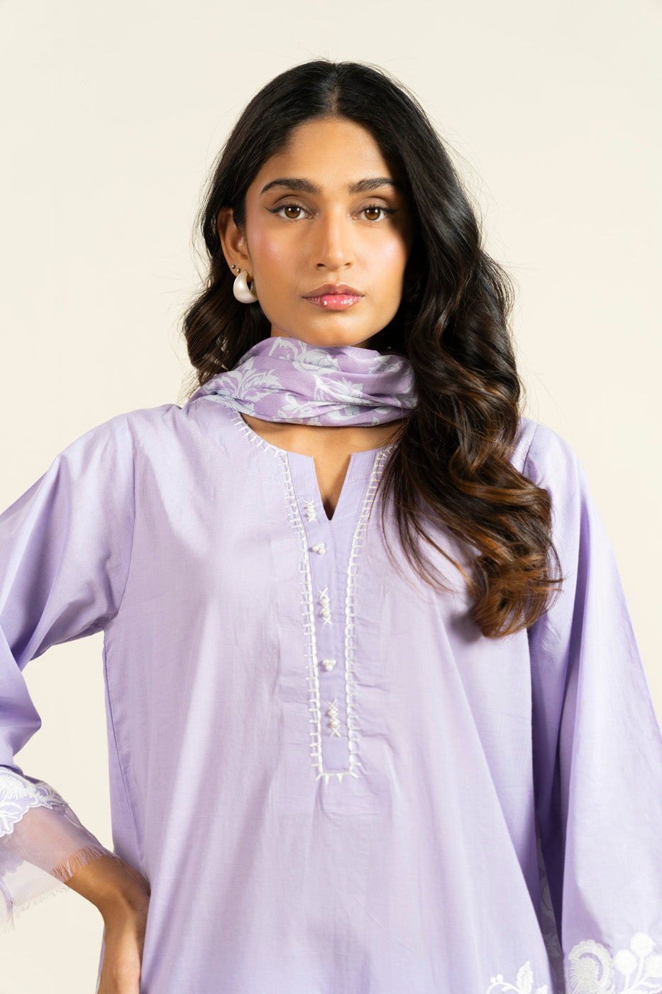 RTW | SHIRT, CULOTTE & DUPATTA view 3