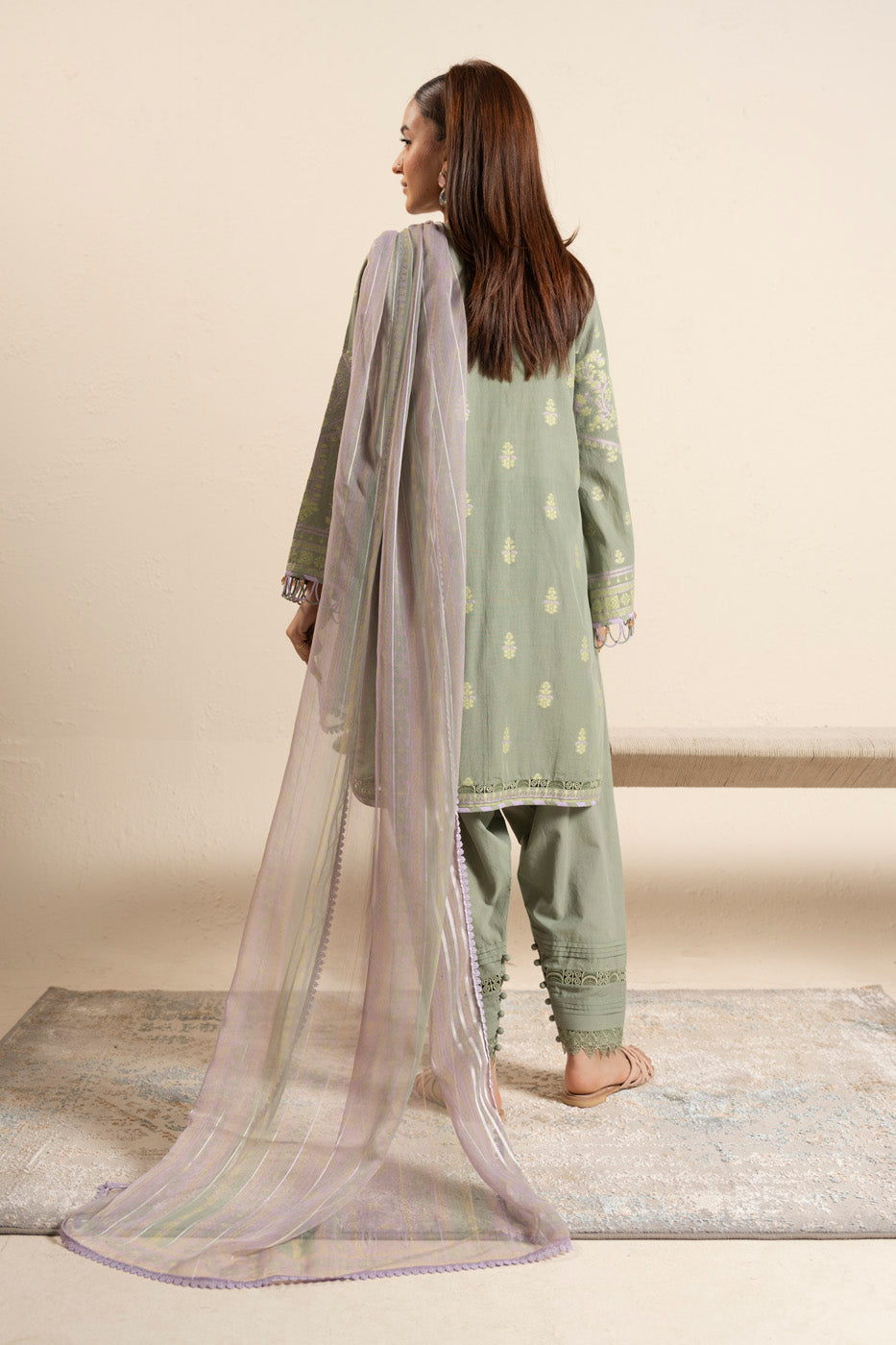 RTS| SHIRT, TROUSER & DUPATTA view 4