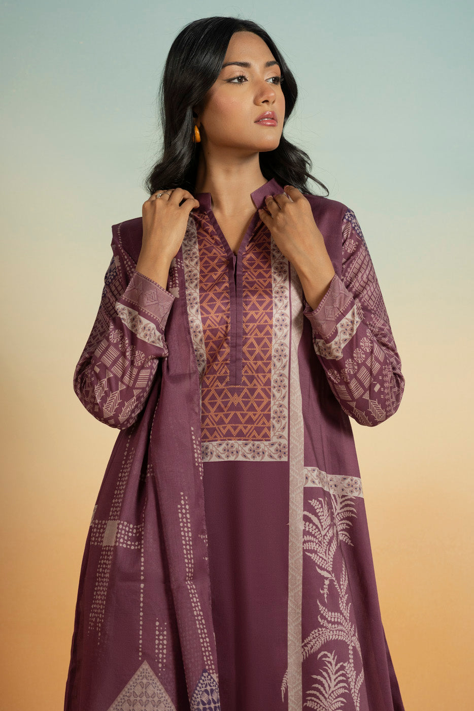 RTS  | SHIRT, TROUSER & DUPATTA alternate view