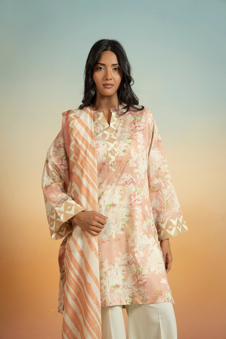 RTS  | SHIRT, TROUSER & DUPATTA alternate view