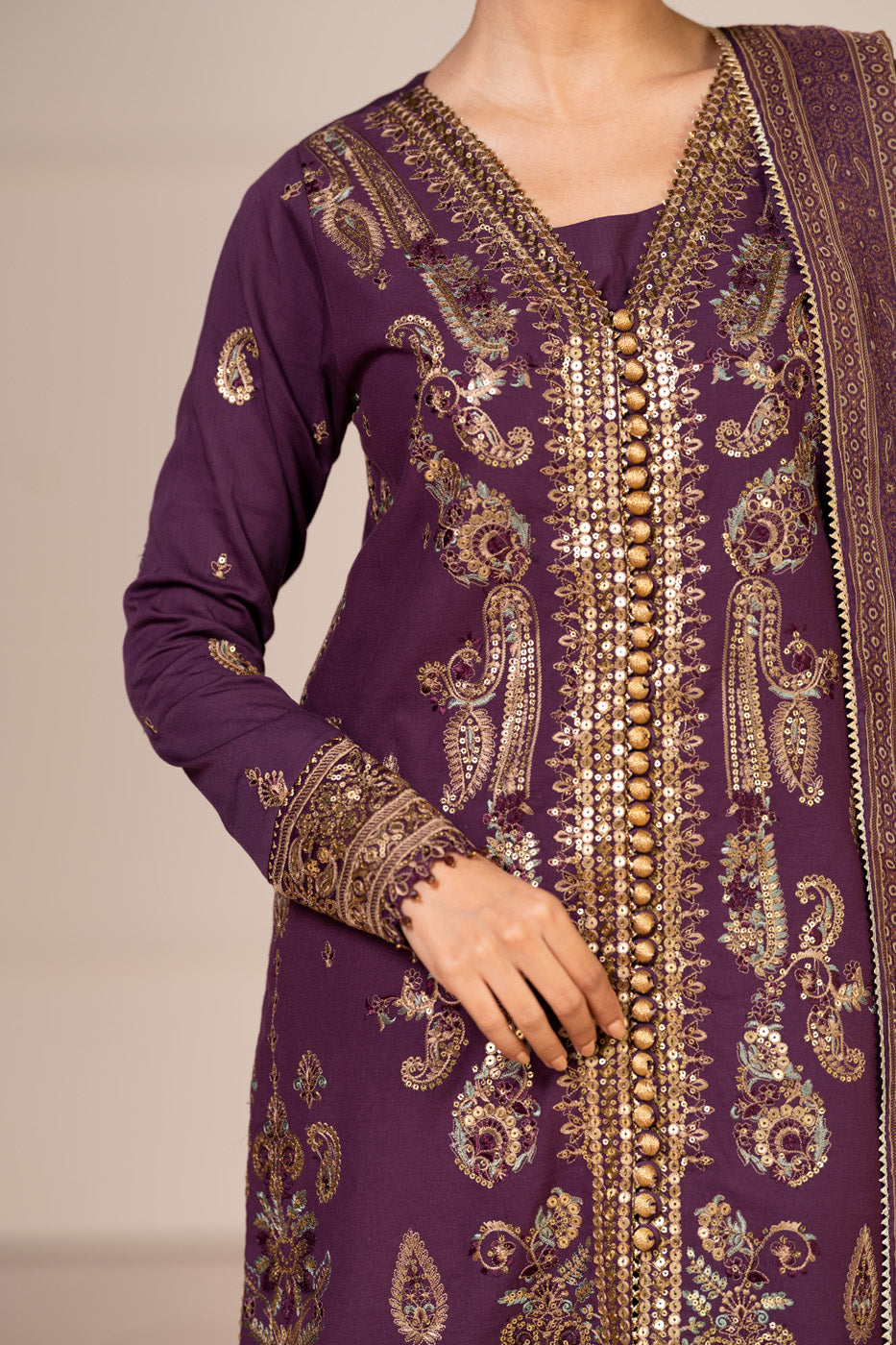 RTS | SHIRT, TROUSER & DUPATTA view 3
