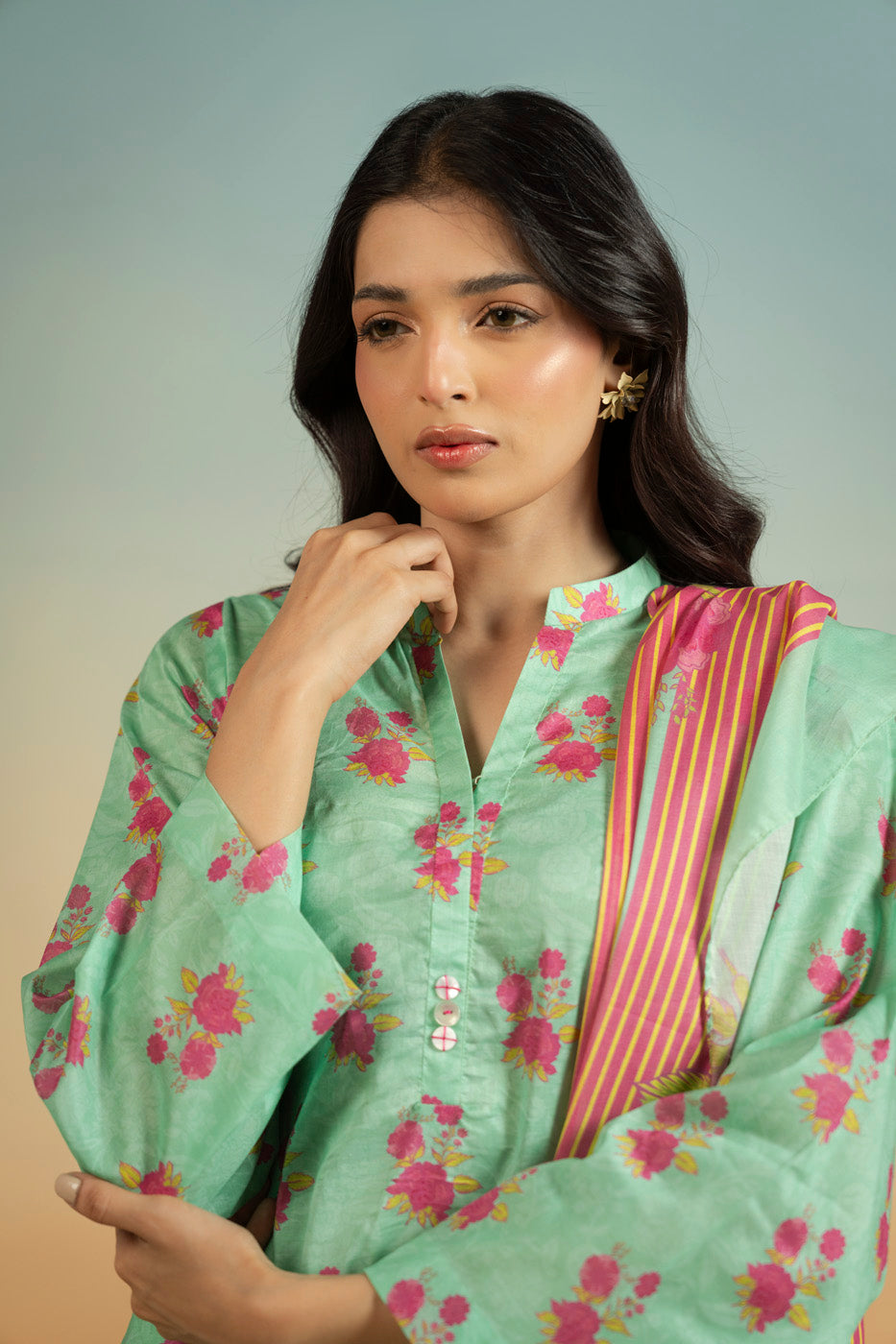 RTS  | SHIRT, TROUSER & DUPATTA view 3