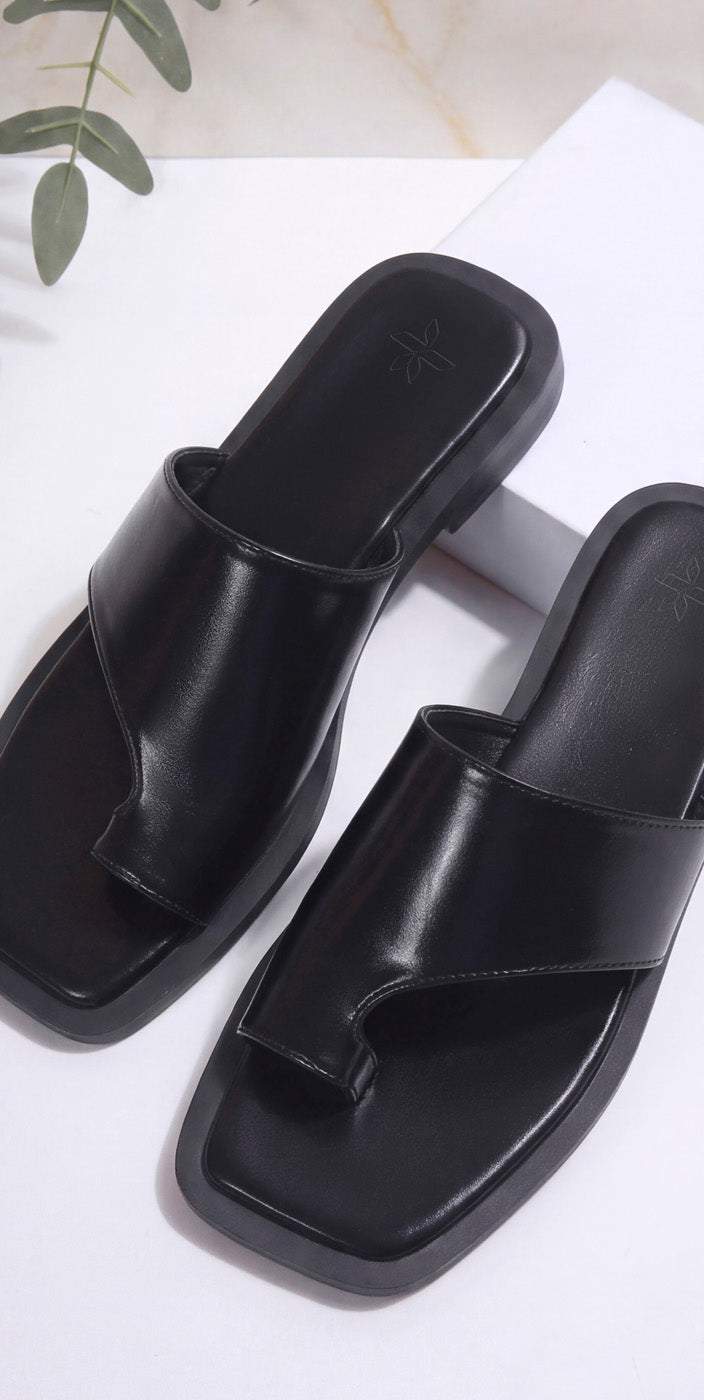 SQUARE TOE SLIDES view 3