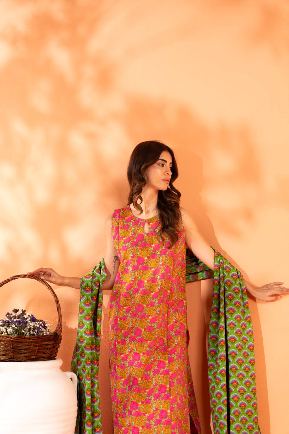 Shirt, Trouser & Dupatta view 3