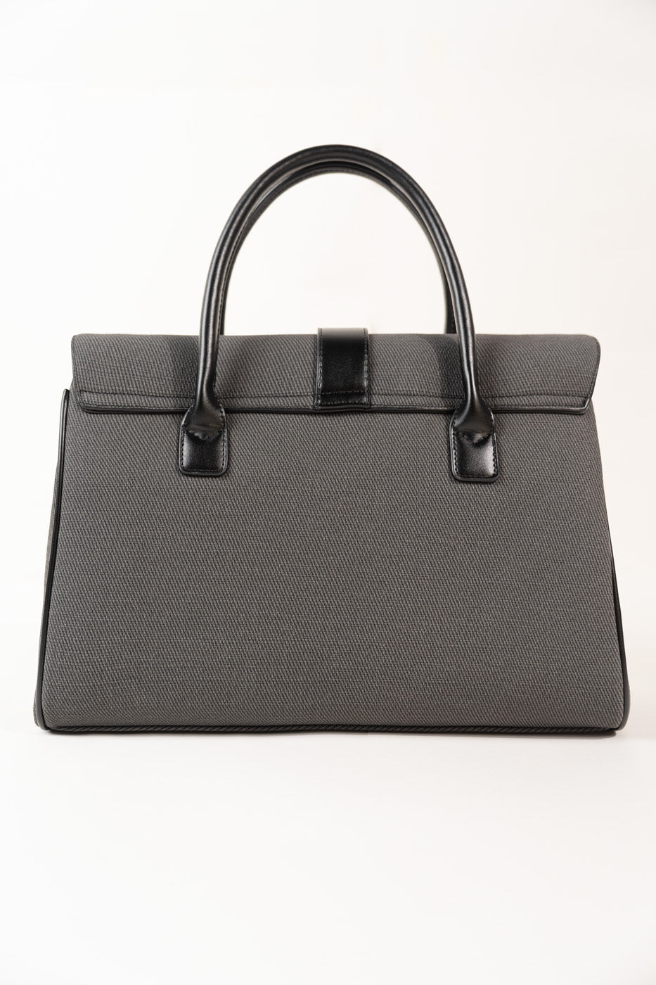STRUCTURED FLAP SATCHEL view 3