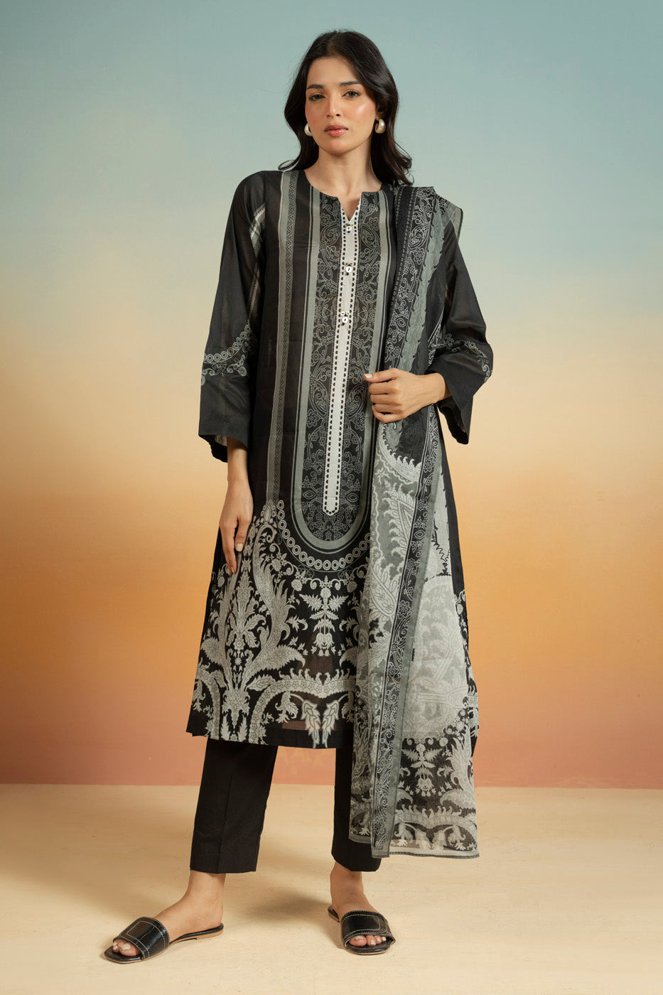 RTS  | SHIRT, TROUSER & DUPATTA