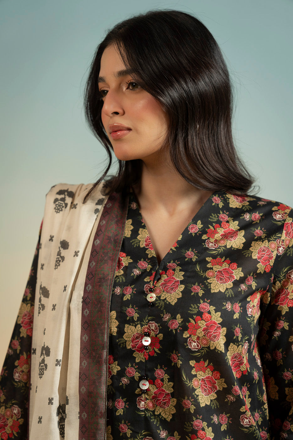 RTS  | SHIRT, TROUSER & DUPATTA view 3