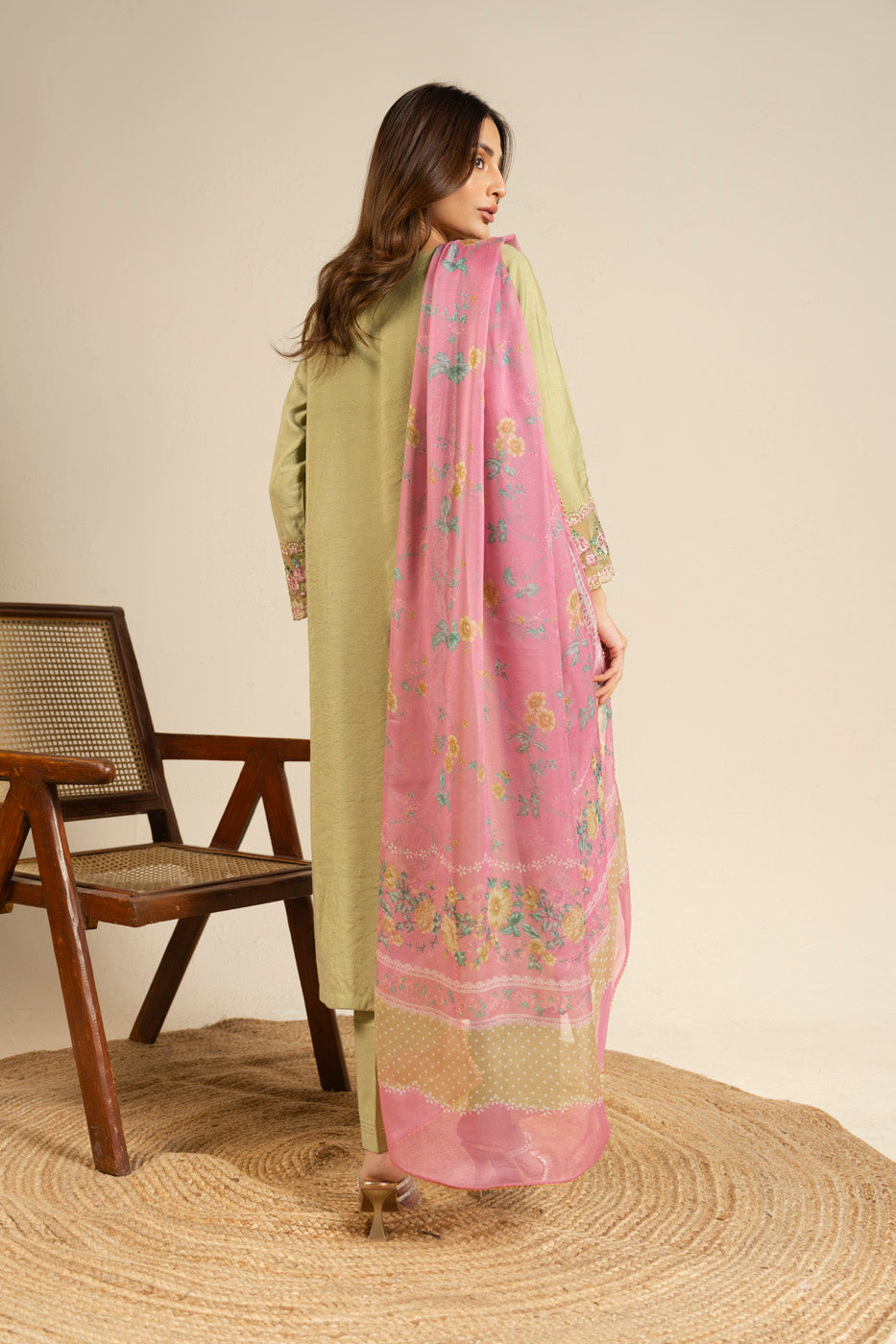 RTW | SHIRT, TROUSER & DUPATTA view 4