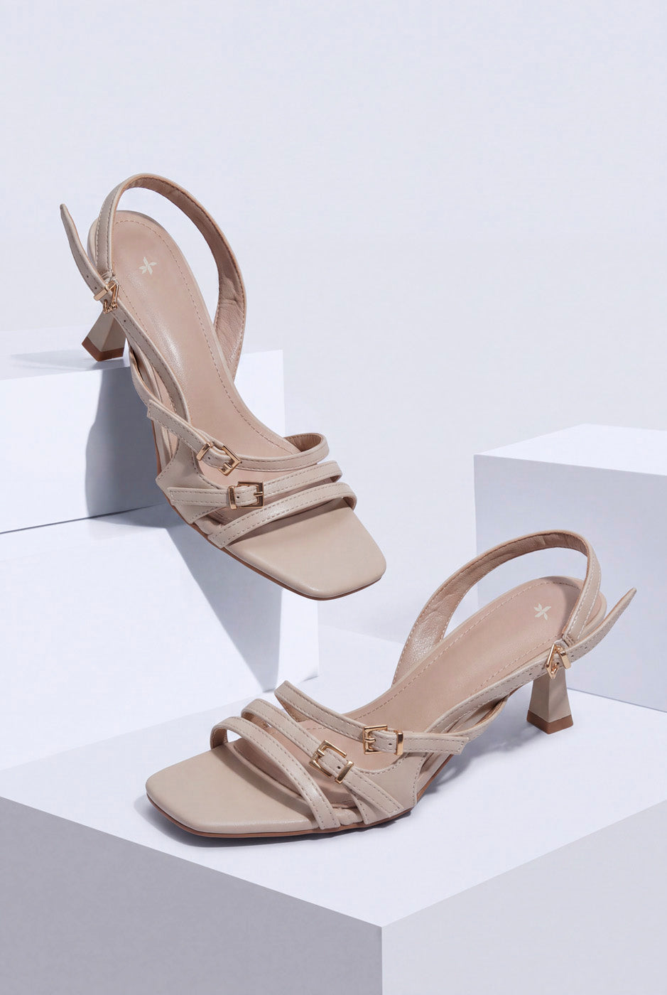 STRAPPY SLINGBACK HEELS view 4