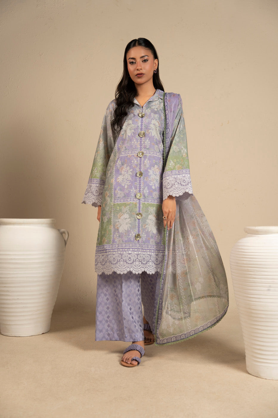 RTS  | SHIRT, TROUSER & DUPATTA