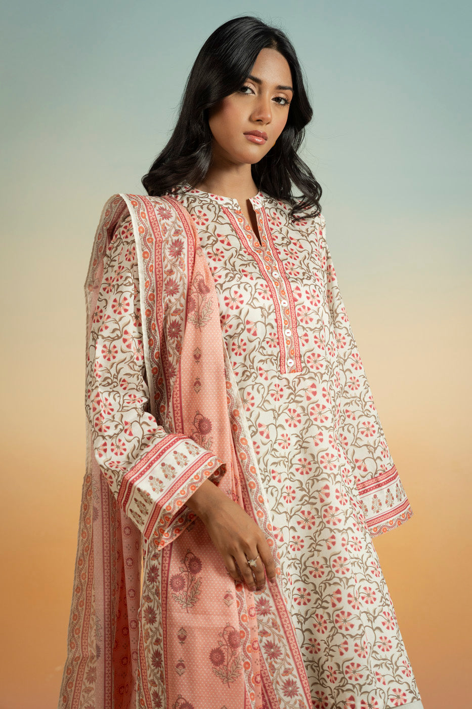 RTS  | SHIRT, TROUSER & DUPATTA alternate view