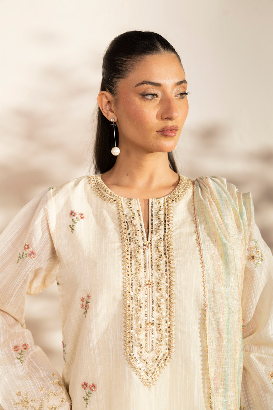 RTW | SHIRT & DUPATTA view 3