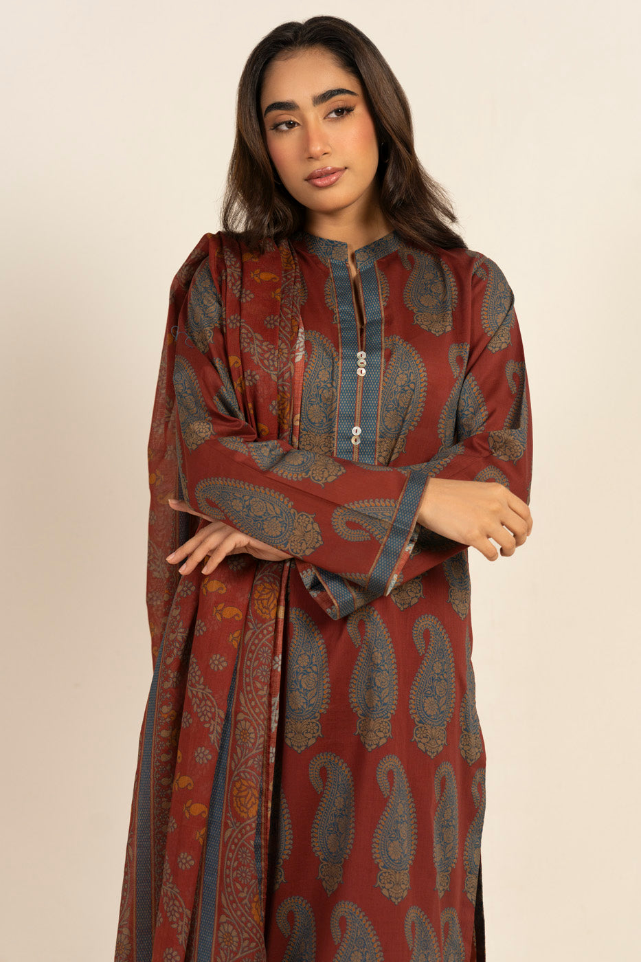 RTS  | SHIRT, TROUSER & DUPATTA alternate view